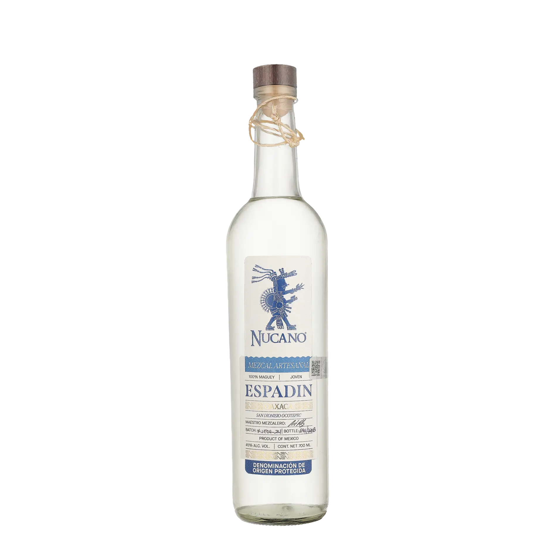 Joven, Mezcal Nucano, 100% Agave Espadin