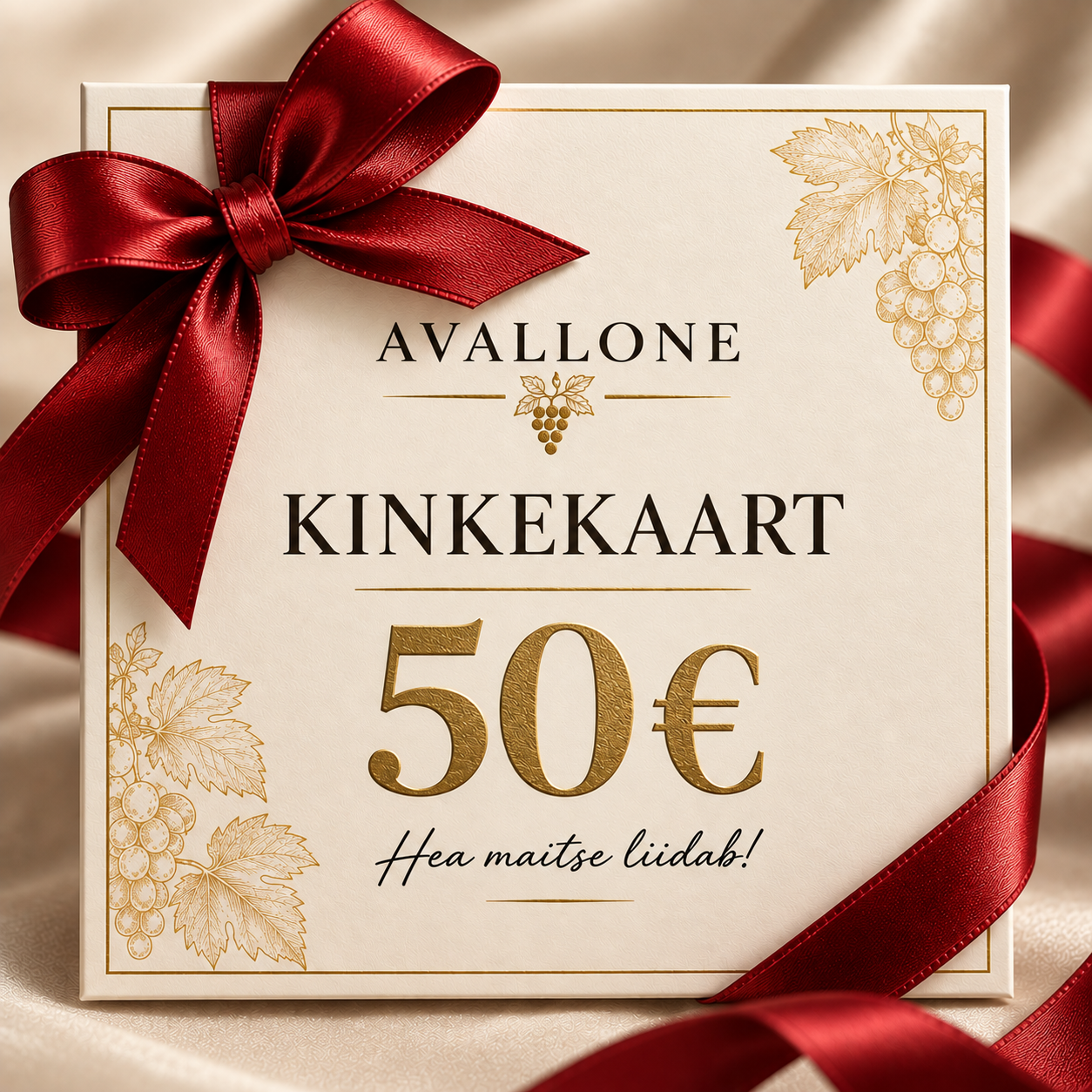 Kinkekaart 50€