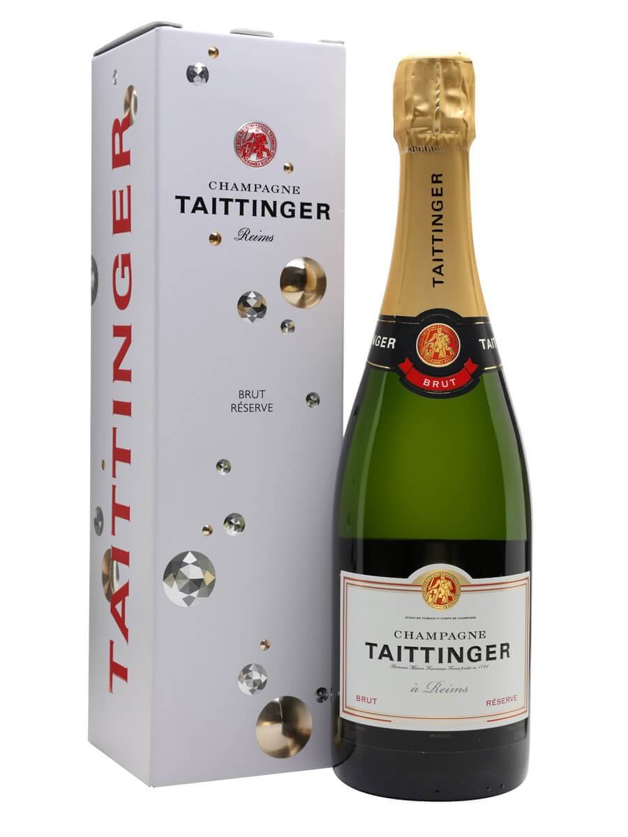 Шампанское reserve. Шампанское Taittinger Brut Reserve 0,75 л. Тэтэнже брют резерв. Французское шампанское Taitting. Шампанское Taittinger, Brut Reserve, Gift Box 1,5 л.