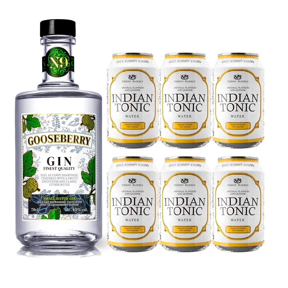 KOKTEILIKOMBO: N9, Gooseberry Gin + JB, Indian Tonic Water