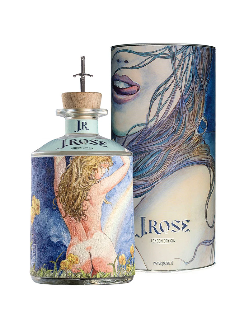 J.Rose London Dry Gin Nr.4 + tuub